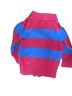 Chaps 100% Cotton Stripes Pink Blue Sweater Vest Size 12 months  - photo 2