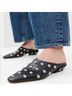 Paris Texas Stars Black Mule/Clog Size 8 1/2 - photo 4