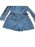 Veronica Beard Jeans Solid Blue Romper Size M - photo 12