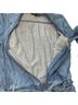 Veronica Beard Jeans Solid Blue Romper Size M - photo 5