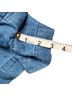 Veronica Beard Jeans Solid Blue Romper Size M - photo 9