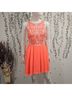 Keepsake 100% Polyester 100% Polyester 100% Polyester Floral Pink Casual Dress Size S - photo 4