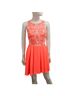 Keepsake 100% Polyester 100% Polyester 100% Polyester Floral Pink Casual Dress Size S - photo 3