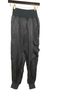 Cinq à Sept 100% Cupro 75% Viscose 18% Polyester 7% Spandex Blue Cargo Pants Size XS - photo 1