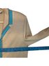 St. John Collection Solid Tan Blue Cardigan Size 10 - photo 8