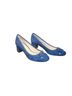Tory Burch 100% Suede Blue Heels Size 9 (wide) - photo 2