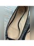 Tory Burch 100% Leather Black Flats Size 7 - photo 5