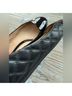 Tory Burch 100% Leather Black Flats Size 7 - photo 8