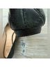 Tory Burch 100% Leather Black Flats Size 7 - photo 7