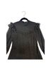 Ted Baker Jean 100% Polyester 5% Elastane Polka Dots Black Gold Cocktail Dress Size 4 - photo 5