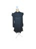 Ted Baker Jean 100% Polyester 5% Elastane Polka Dots Black Gold Cocktail Dress Size 4 - photo 10