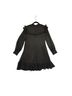 Ted Baker Jean 100% Polyester 5% Elastane Polka Dots Black Gold Cocktail Dress Size 4 - photo 2