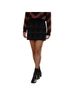 Sandro 100% Leather Chevron-herringbone Black Skort Size XS - photo 1