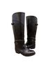 FRYE 100% Leather Black Boots Size 6 - photo 1