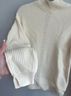 Marine Layer Solid Ivory Pullover Sweater Size XL - photo 3