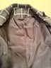 J.ING 80% Polyester 20% Cotton 100% Polyester Plaid Gray Ivory Coat Size M - photo 6