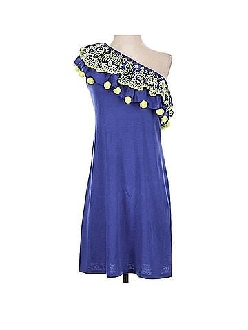 Lilly Pulitzer  Idara Corsica Blue Cocktail Dress (view 2)