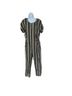 Zero + Maria Cornejo Stripes Black White Jumpsuit Size 6 - photo 1