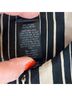 Zero + Maria Cornejo Stripes Black White Jumpsuit Size 6 - photo 6
