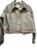 Zara 100% Cotton Floral Multi Color Gray Green Jacket Size XS - photo 2