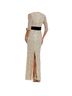 Mac Duggal 100% Polyester Black Ivory Cocktail Dress Size 6 - photo 2