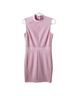 Guess Solid Stripes Pink Cocktail Dress Size M - photo 1
