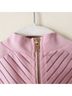 Guess Solid Stripes Pink Cocktail Dress Size M - photo 5