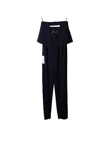 Jay Godfrey Moore Strapless Ruffle Jumpsuit Jumpsuit (view 2)