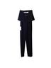 Jay Godfrey Solid Black Jumpsuit Size 2 - photo 2