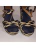 Tory Burch Blue White Wedges Size 10 - photo 7