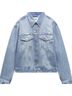 Zara Blue Jacket Size S - photo 1
