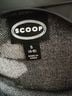 Scoop Floral Black White Wool Dress Size 4 - photo 3
