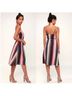 Lulus 100% Polyester 96% Polyester 4% Spandex Stripes Multi Color Casual Dress Size XXS - photo 5