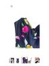 Eliza J 100% Polyester Floral Blue Cocktail Dress Size 8 - photo 5