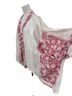 Pol 100% Cotton Floral Multi Color Jacket Size L - photo 2