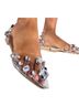Azalea Wang Multi Color Flats Size 8 1/2 - photo 1