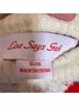 Lisa Says Gah Stripes White Red Pullover Sweater Size XL - photo 3