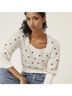 Maeve White Pullover Sweater Size S - photo 5
