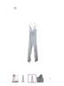 Baltic Born 100% Polyester Silver Jumpsuit Size XL - photo 3