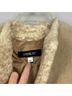 Venus 100% Leather 10% Polyester 30% Moleskin 30% Acrylic Tan Ivory Leather Jacket Size M - photo 3