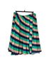 Maeve 100% Polyester 100% Viscose Print Green Casual Skirt Size 10 - photo 1