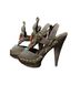 Steve Madden Teal Brown Heels Size 7 - photo 1