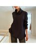 Cos Solid Blue Long Sleeve Blouse Size 6 - photo 5