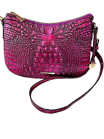 Brahmin Shayna Purple Potion Melbourne  Leather Crossbody Bag (view 1)