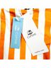 Cupshe Stripes Floral Orange White One Piece Swimsuit Size S - photo 8