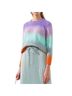 Alice + Olivia Ombre Purple Green Pullover Sweater Size S - photo 4