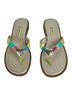 Brighton Multi Color Flip Flops Size 6 1/2 - photo 1