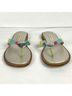 Brighton Multi Color Flip Flops Size 6 1/2 - photo 5