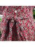 J.Crew Floral Red Romper Size XXS - photo 4