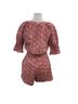 J.Crew Floral Red Romper Size XXS - photo 2